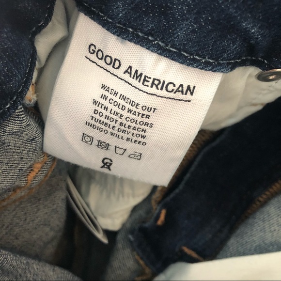 NWT Good American denim jeans pencil skirt Sz 0/2 - Picture 6 of 8